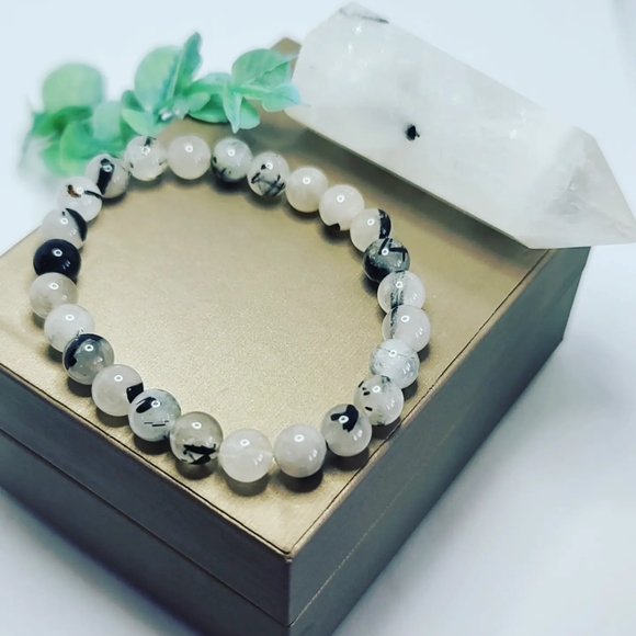 Rutilated Quartz bracelet - Picture 2 of 3